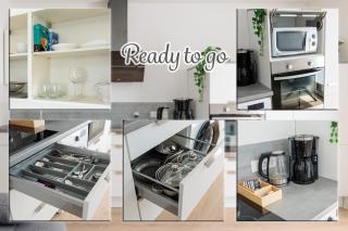 Modernes Apartment mit Terrasse & Garten, Parkplatz & Self-Check-in - 1