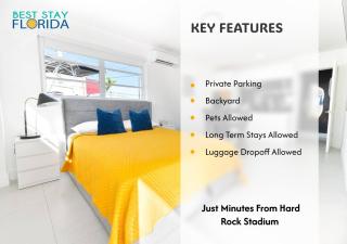 Miami Getaway Pet Friendly Free Parking - Miami Gardens - 0