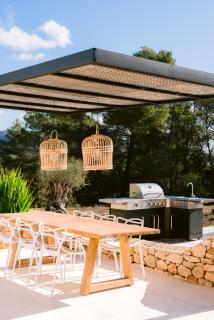 Villa Es Pujolet Renovada 100 porcien Un refugio de paz en el corazón de Ibiza Piscina AC Diseño Tranquilidad El verdadero Ibiza - 9