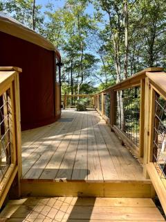 Deer Pass - Luxury Glamping Yurt Near Deep CreekMd - Oakland - 6