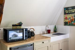 Studio Dépendance Château Wifi Cuisine - Gennes - 6