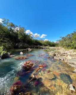 Chale Baru - AC - rio e ofuro - Cavalcante - Teresina de Goias - 2