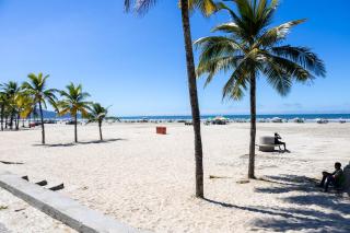 Apto confortavel a 170m da Praia Vila Tupi - 0