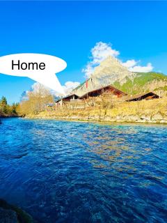 Amazing River and Mountain View Apartment - Kandersteg - 9