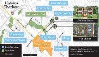 Elegant 1BR in Elizabeth with Covered Porch - Charlotte - 8