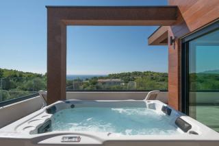 Villa Eligo mit 2 Whirlpools, Meerblick, Pool und Fitnessraum - Premantura - 7