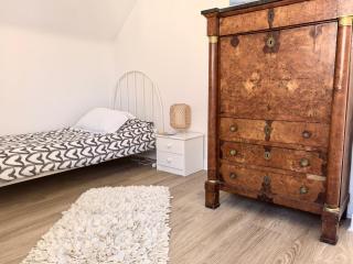 La Triolette, maison chaleureuse, indépendante et refaite à neuf dans le Vieux Coutainville, tourisme ou télétravail - 7