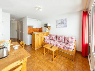 T1 pour 5 pers avec balcon, lave-vaisselle et TV - FR-1-807-6 - Saint-François-Longchamp - 7