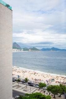 Vista Praia de Copacabana Quarto Laranja 304 - 4