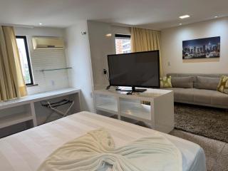 Chic hotel suite in fabulous Meireles Fortaleza with WiFi, fitness room - 1
