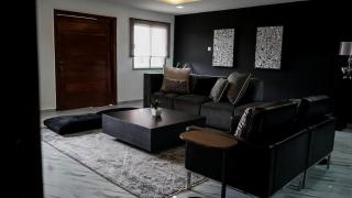 Spacious Black Themed Apartment Victoria Island - Lagos - 2