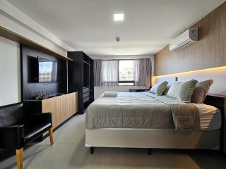 Studio Confortável Cama King 50m da Praia - João Pessoa - 3