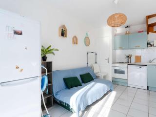 Pavillon 3 pièces avec vue mer, piscine et terrasse, animaux admis - FR-1-409-278 - Fleury - 2