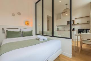 Grand studio rénové, proche tram - 5