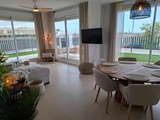 Seaview luxury 6pers apartment with big garden - Torre del Mar - 3
