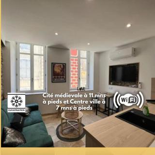 Le Gîte Médiéval - Clim - Lave Linge - Cité - 0