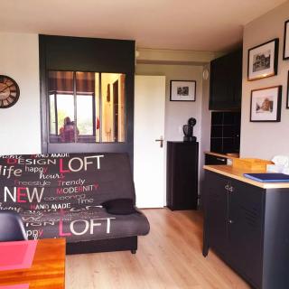 M2M confortable studio cabine avec parking privé gratuit - 4 min à pied de la plage - hypercentre - 7