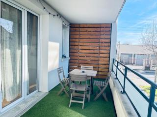 charbonnier 6 personnes avec terrasse et parking - Reims - 4
