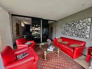 charmosa cobertura em Ipanema na quadra da praia de quarto, sala, terraço e sauna - 3