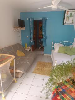 Studio charmant au Moule avec jardin de 35 m² et barbecue - 5