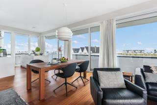 Sky Lodge - Exlusives Penthouse mit Panoramameerblick, Dachterrasse und Kamin - Olpenitz - 1