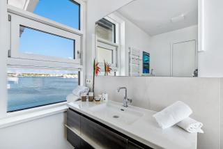 Sky Lodge - Exlusives Penthouse mit Panoramameerblick, Dachterrasse und Kamin - Olpenitz - 8