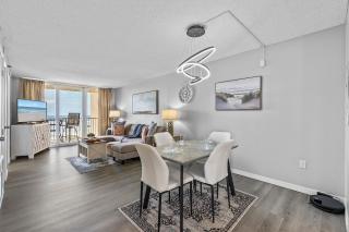 Beachfront Oceanview Condo with Office Space - Work, Relax, Walk to Flagler Ave - New Smyrna Beach - 7