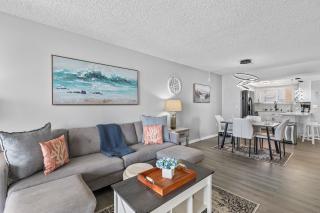 Beachfront Oceanview Condo with Office Space - Work, Relax, Walk to Flagler Ave - New Smyrna Beach - 1