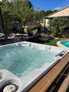 Warm house with pool and HOT TUB - Villeveyrac - 8