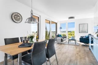 BeachWaveOne- 2 OG, Meerblick, Balkon, Kamin, Sauna - Olpenitz - 1