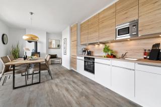 BeachWaveTwo- 2OG, Meerblick, Balkon, Kamin, Sauna - Olpenitz - 6