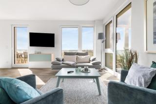 BeachViewOne- 3OG, Meerblick, Balkon, Kamin, Sauna - Olpenitz - 9