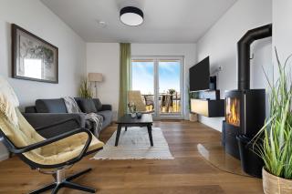 Ocean Star- 1 OG, Balkon, Hafenblick, Kamin - 9