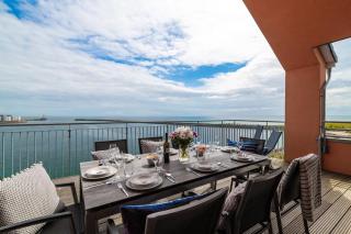 Ocean King- Penthouse, Ostseeblick, Balkon, Kamin - 0