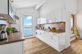 Ocean King- Penthouse, Ostseeblick, Balkon, Kamin - Olpenitz - 3