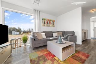 SeaLove 1- EG, Hafenblick, Terrasse, Hund, Infrarotsauna und Whirlwanne - Olpenitz - 9