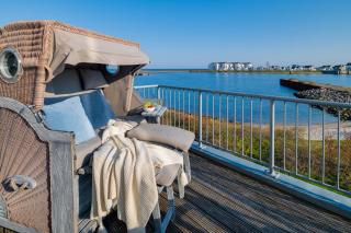 SeaPearl- Hafenblick, Terrasse, Bad mit Infrarotsauna und Whirlwanne - 9
