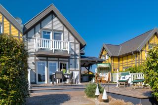 Bootshaus- Sauna, Steg, Meerblick, Kamin, Terrasse - Olpenitz - 7