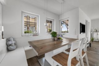 Bootshaus- Sauna, Steg, Meerblick, Kamin, Terrasse - Olpenitz - 2