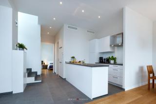 Harbour Lodge: Meerblick, Terrasse, Balkon, finnische Sauna, Kaminofen - Olpenitz - 9