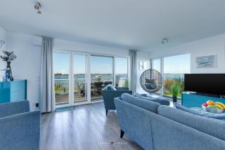 Ostseewind: Wasserblick, finnische Sauna, Whirlwanne, Kamin, 2 Parkplaetze - Olpenitz - 0