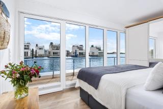 5 Beaufort - Wasserhaus, Meerblick, Sauna, Dachterrasse, Bootsanleger, Strandkorb - Olpenitz - 0