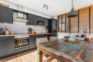 Treibholz: Meerblick, Dachterrasse, Bootsanleger, Badeleiter, Sauna - Olpenitz - 3