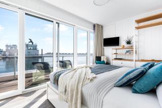 Aloha: Meerblick, Sauna, Dachterrasse, Bootsanleger - Olpenitz - 0