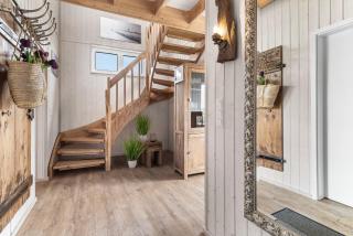 Ferienhaus Strandlodge - Direkt am Weidefelderstrand mit Sauna und Kamin - Olpenitz - 5