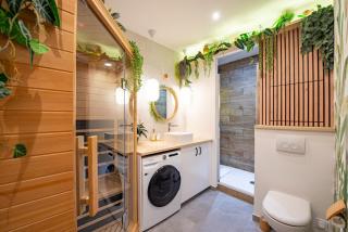 Apt luxueux 4p avec SAUNA, Proche PARIS, Métro 4 - 8