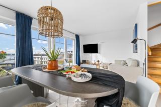 Haus am Strand - Ferienwohnung für 4 in Olpenitz mit Dachterrasse, Strandzugang und Ostseeblick - Olpenitz - 2