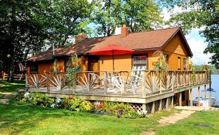 Spacious Lake Cabin Rental with a Private Hot Tub in Ogemaw County, Michigan - 0