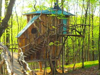 Uniquely Crafted Tree House Rental near Lake Saint Catherine, Vermont - - 0