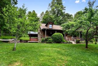 Rustic Log Cabin Rental with a Hot Tub near Asheville, North Carolina - 5